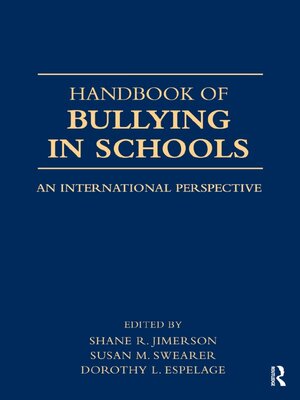 cover image of Handbook of Bullying in Schools